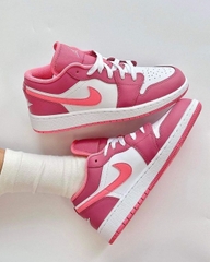 833 -  Giày Nike Air Jordan 1 Low GS Desert Berry 553560 616 [HÀNG CHÍNH HÃNG]