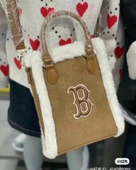 894 -  Túi MLB Monogram Mustang Cross Bag Boston - Brown - Đeo Chéo - Code 7ACRM0436-43CAS Màu Nâu [HÀNG CHÍNH HÃNG]