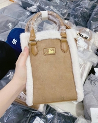 894 -  Túi MLB Monogram Mustang Cross Bag Boston - Brown - Đeo Chéo - Code 7ACRM0436-43CAS Màu Nâu [HÀNG CHÍNH HÃNG]