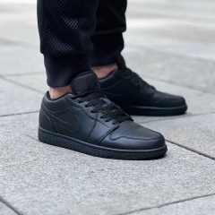516 -  Giày Nike Jordan 1 Low Triple Black 553558 093  [HÀNG CHÍNH HÃNG]