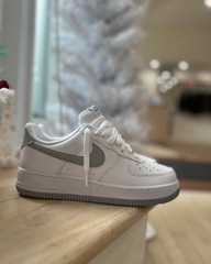 755 -  Giày Nike Air Force 1 White Light Smoke Grey FJ4146 100  [HÀNG CHÍNH HÃNG]