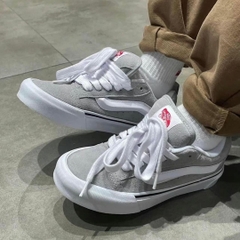 909 -  Giày Vans Knu Skool Grey - Code VN0009QCBGJ [HÀNG CHÍNH HÃNG]