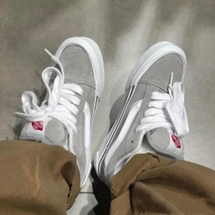 909 -  Giày Vans Knu Skool Grey - Code VN0009QCBGJ [HÀNG CHÍNH HÃNG]