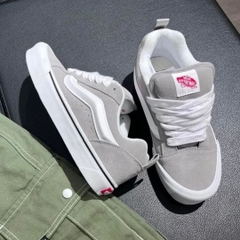909 -  Giày Vans Knu Skool Grey - Code VN0009QCBGJ [HÀNG CHÍNH HÃNG]