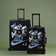 751 -  Vali Nike Sneakers Silhouette - Size Ký Gửi 26 - Đen [HÀNG CHÍNH HÃNG]