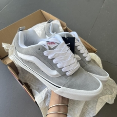909 -  Giày Vans Knu Skool Grey - Code VN0009QCBGJ [HÀNG CHÍNH HÃNG]