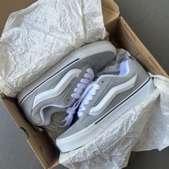 909 -  Giày Vans Knu Skool Grey - Code VN0009QCBGJ [HÀNG CHÍNH HÃNG]
