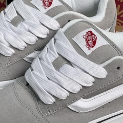 909 -  Giày Vans Knu Skool Grey - Code VN0009QCBGJ [HÀNG CHÍNH HÃNG]