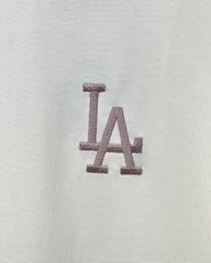 1047 -  Áo New Era LA Big Logo Embroidered LA Thêu Trắng Kem [HÀNG CHÍNH HÃNG]