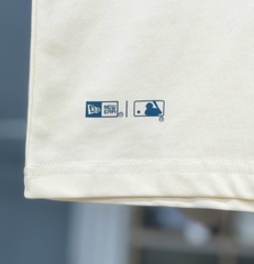 1193 - Áo New Era Raglan NY New York Yankess - Kem Tay Xanh Dương [HÀNG CHÍNH HÃNG]