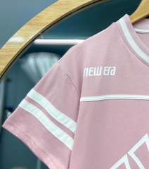 1190 - Áo New Era NY Jersey Subway Series - Hồng Chữ Trắng [HÀNG CHÍNH HÃNG]