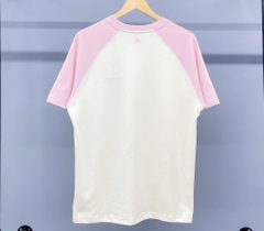 1197 - Áo New Era Raglan La Doggers - Kem Tay Hồng [HÀNG CHÍNH HÃNG]