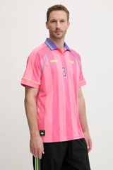 1683 - Áo Adidas Originals Jcquard Jersey Lucid Pink KD2255 - Hồng [HÀNG CHÍNH HÃNG]