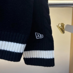 1984 - Áo Sweater New Era Knit NY Trắng Đen [HÀNG CHÍNH HÃNG]