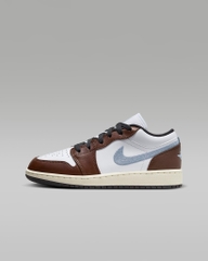 794 -  Giày Air Jordan 1 Low Mocha Blue Gray GS FQ8156 142 [HÀNG CHÍNH HÃNG]