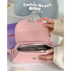 528 -  Túi Xách Obaghouse Ember Heart Bag - Hồng Nude [HÀNG CHÍNH HÃNG]