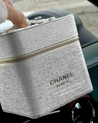 2186 - Túi Chanel Gift Beauty Pearl Case Champagne (Gift Hãng Tặng Khách) [HÀNG CHÍNH HÃNG]