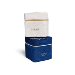 2186 - Túi Chanel Gift Beauty Pearl Case Champagne (Gift Hãng Tặng Khách) [HÀNG CHÍNH HÃNG]