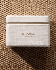 2218 - Túi Chanel Gift Beauty Vanity Chanel Beige (Gift Hãng Tặng Khách) [HÀNG CHÍNH HÃNG]