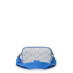 616 -  Túi MLB Korea Monogram Jacquard Mini Cross Bag New York Yankees Sky Blue 3ACRS014N-50SBD [HÀNG CHÍNH HÃNG]