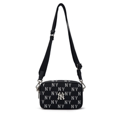 558 -  Túi MLB NY Monogram Mini New York Yankees - Đen - Code 3ACRS014N-50BKS [HÀNG CHÍNH HÃNG]