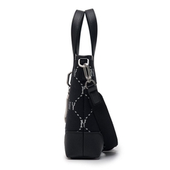 620 -  Túi MLB Diamond Monogram Jacquard Mini Cross Bag New York Yankees ' BLACK' 3ACRS054N 50BKS [HÀNG CHÍNH HÃNG]