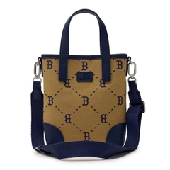 1218 - Túi MLB Jacquard Dia Monogram Boston Red Sox Crossbody Bag 3ACRS054N-43BGL [HÀNG CHÍNH HÃNG]