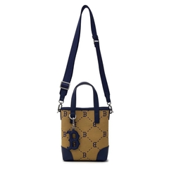 1218 - Túi MLB Jacquard Dia Monogram Boston Red Sox Crossbody Bag 3ACRS054N-43BGL [HÀNG CHÍNH HÃNG]