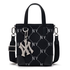 620 -  Túi MLB Diamond Monogram Jacquard Mini Cross Bag New York Yankees ' BLACK' 3ACRS054N 50BKS [HÀNG CHÍNH HÃNG]