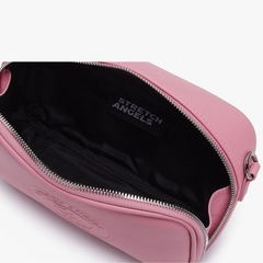 604 -  Túi Đeo Chéo Stretch Angels Logo Shoulder Bag A-23N-SWCR0013N-PKS Màu Hồng [HÀNG CHÍNH HÃNG]