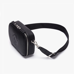 606 -  Túi Đeo Chéo Stretch Angels Logo Shoulder Bag A-23N-SWCR0013N-BKS Màu Đen [HÀNG CHÍNH HÃNG]