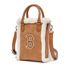 894 -  Túi MLB Monogram Mustang Cross Bag Boston - Brown - Đeo Chéo - Code 7ACRM0436-43CAS Màu Nâu [HÀNG CHÍNH HÃNG]