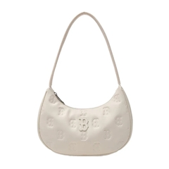 1158 - Túi Kẹp Nách MLB Embo Monogram Boston Red Sox 3ABQS024N 43CRD Trắng  [HÀNG CHÍNH HÃNG]