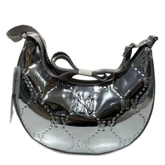 1156 - Túi kẹp nách MLB Classic Monogram Boho NY Yankees Shoulder Silver Bạc 7ACRMD75N - 50SIS  [HÀNG CHÍNH HÃNG]