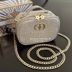 2135 - Túi Dior Crystal Gold Woven Gift - Dior Beauty Xmas Gift (Gift Hãng Tặng Khách) [HÀNG CHÍNH HÃNG]