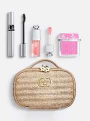 2135 - Túi Dior Crystal Gold Woven Gift - Dior Beauty Xmas Gift (Gift Hãng Tặng Khách) [HÀNG CHÍNH HÃNG]