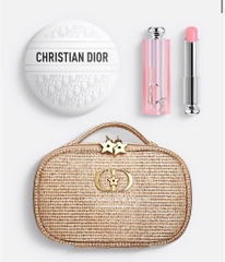 2135 - Túi Dior Crystal Gold Woven Gift - Dior Beauty Xmas Gift (Gift Hãng Tặng Khách) [HÀNG CHÍNH HÃNG]