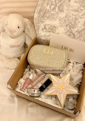 2135 - Túi Dior Crystal Gold Woven Gift - Dior Beauty Xmas Gift (Gift Hãng Tặng Khách) [HÀNG CHÍNH HÃNG]