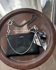 2765 - Túi Dior Hobo Clutch Leather Gift Đen - Túi Dior Da (Gift Hãng Tặng Khách) [HÀNG CHÍNH HÃNG]