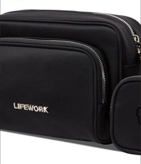 1938 - Túi Life Work Metal Logo Camera Bag Black LW255BG408 [HÀNG CHÍNH HÃNG]