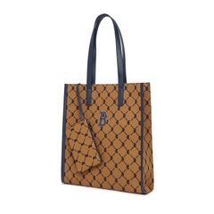 1227 -  Túi MLB Tote Mono Diamond Jackquard NY Black - Nâu - Code 3AORM012N-43BGD [HÀNG CHÍNH HÃNG]