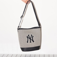 1778 - Túi MLB Basic Logo Canvas Bucket Bag New York Yankees Black 3ABMS072N-50BKS [HÀNG CHÍNH HÃNG]