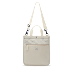 564 -  Túi MLB NY Monogram Sub Bag - Túi Đứng - Trắng Kem - Code 7AUBMD34N 50IVS [HÀNG CHÍNH HÃNG]