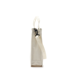 564 -  Túi MLB NY Monogram Sub Bag - Túi Đứng - Trắng Kem - Code 7AUBMD34N 50IVS [HÀNG CHÍNH HÃNG]