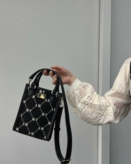 492 -  Túi MLB NY Monogram - Phonebag Dọc - Đen - Code 7ACRMD34N-50BKL [HÀNG CHÍNH HÃNG]