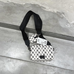 613 -  Túi MLB Korea Monogram Mini Cross Bag New York Yankees D.Cream - 3ACRS012N-50CRD [HÀNG CHÍNH HÃNG]