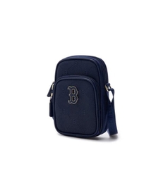 493 -  Túi MLB Big B Monogram Mini - Xanh Dương Navy - Code 7ACRMDD4N-43NYD [HÀNG CHÍNH HÃNG]