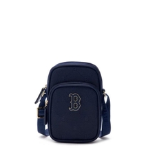 493 -  Túi MLB Big B Monogram Mini - Xanh Dương Navy - Code 7ACRMDD4N-43NYD [HÀNG CHÍNH HÃNG]