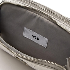 1217 - Túi MLB Monogram Jacquard Mini Cross Bag New York Yankees Light Charcoal Grey - Code 3ACRS014N-50CGL [HÀNG CHÍNH HÃNG]