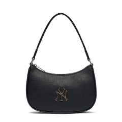 889 -  Túi MLB Monogram Embossed Hobo Bag New York Yankees - Black - Kẹp nách - Code 3ABQS022N 50BKS [HÀNG CHÍNH HÃNG]